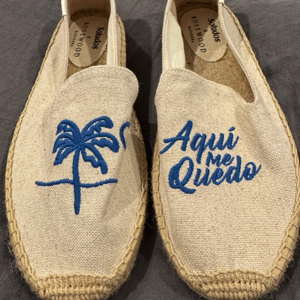 Soludos x Rosewood Mayakoba Women’s Size 10 - never worn